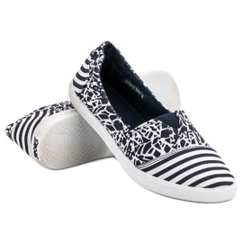 Sweet Shoes Slipon Con Motivo blu navy 1