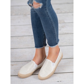 SHELOVET Espadrillas bianche bianco 2