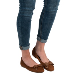 Best Shoes Ballerine cammello marrone 1