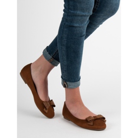 Best Shoes Ballerine cammello marrone 2