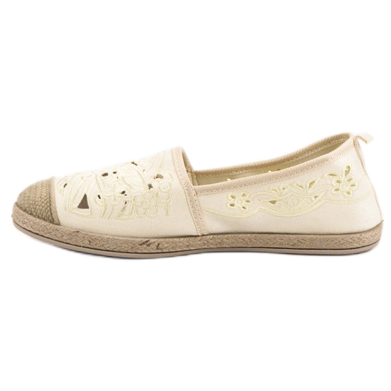 VICES Espadrillas in camoscio giallo 1