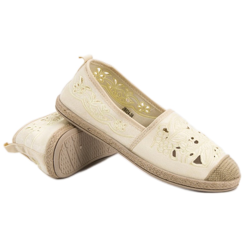 VICES Espadrillas in camoscio giallo 2