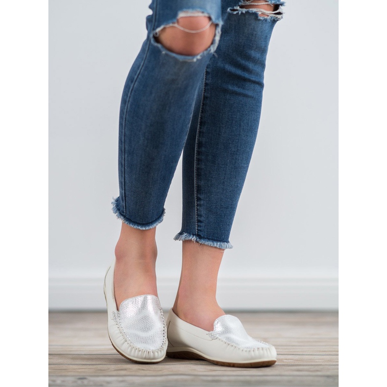 Anesia Paris Mocassini comodi bianca 2