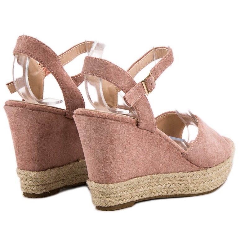 Bello Star Sandali espadrillas rosa 1