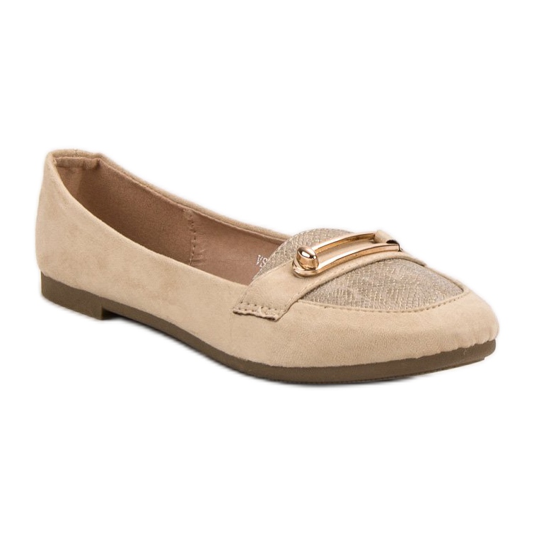 Top Shoes Ballerine alla moda marrone 1