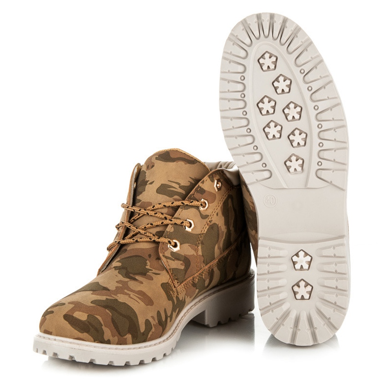 Ideal Shoes Trapper basso alla caviglia multicolore 1