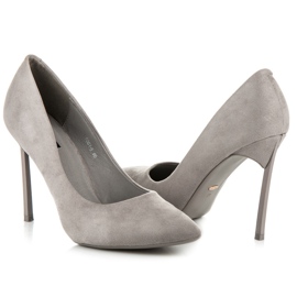 VICES pelle scamosciata grigio 1