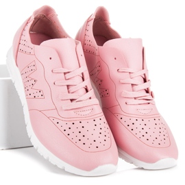 Scarpe da ginnastica rosa 1