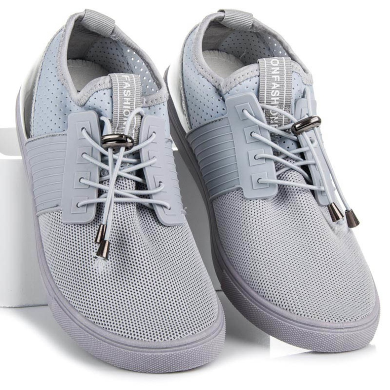 Seastar Scarpe sportive con coulisse grigio 1