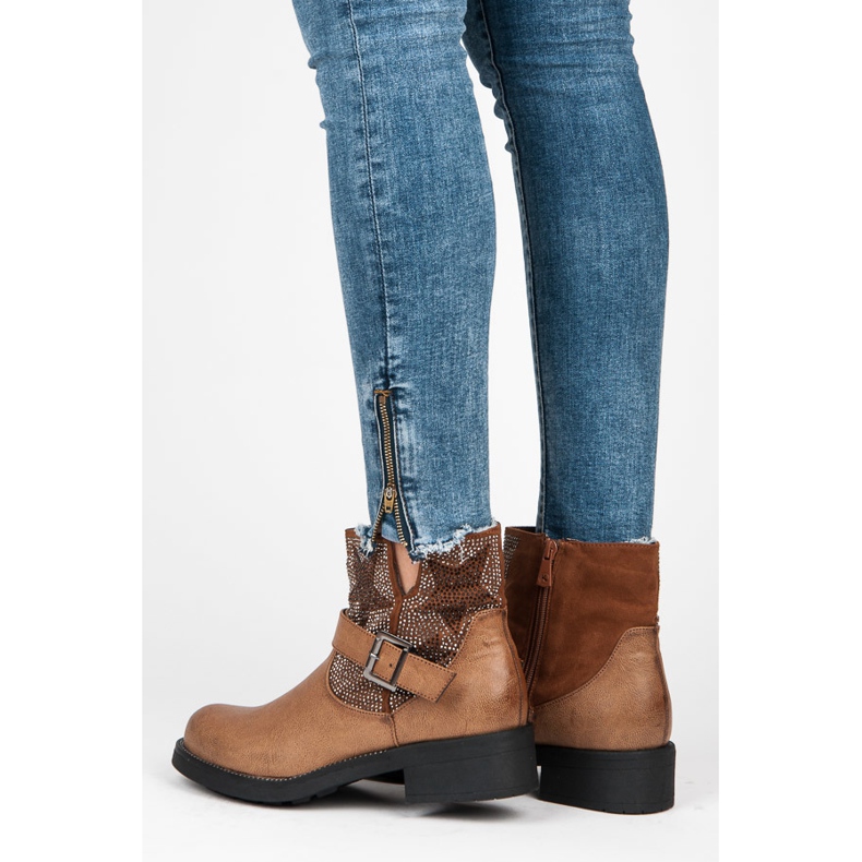 Kylie Stivali da roccia marrone 1