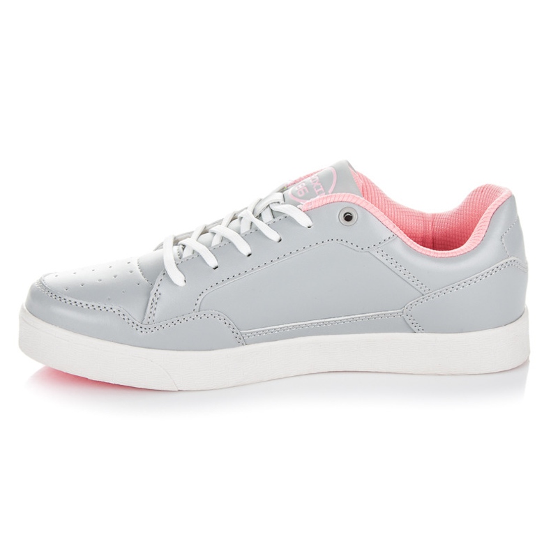 Ax Boxing Sneakers da donna grigie grigio rosa 1