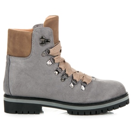 Vices Trapper in camoscio grigio scuro 2