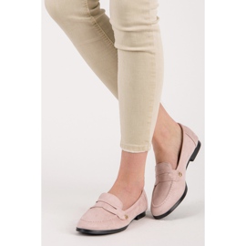 Seastar Mocassini in camoscio rosa 1