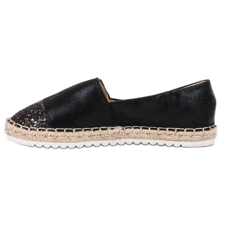 Erynn Scarpe Slip-on Con Glitter nero 1