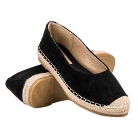 Marquiz Ballerine in camoscio nero 2