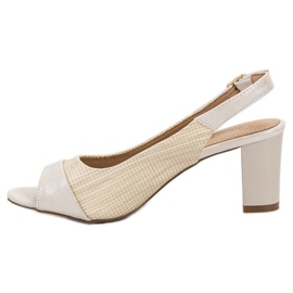 Evento Sandali Beige Eleganti 1