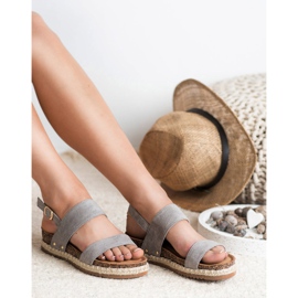 Bestelle Sandali Con Glitter marrone grigio 2