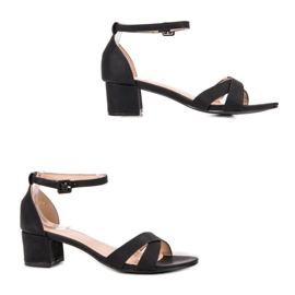 Sergio Todzi Sandali Neri Classici nero 1