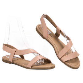 Primavera Sandali piatti slip-on beige 2