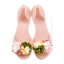 Ideal Shoes Meliski Con Fiori marrone 1