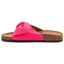 Queen Vivi Pantofole da donna al neon rosa 2