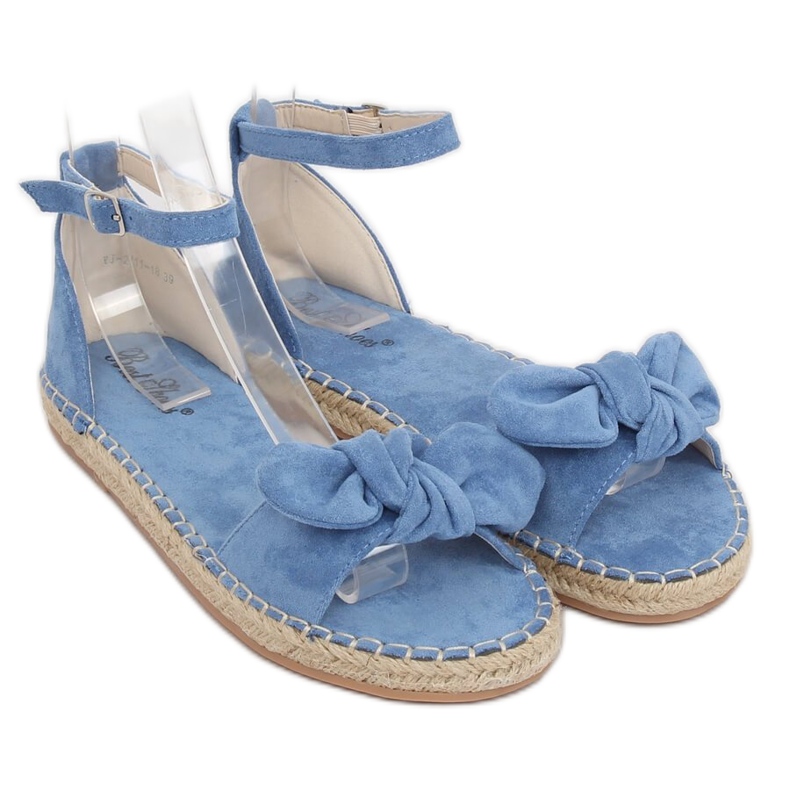 Sandali espadrillas blu YJ-2M11-18 Blu 1