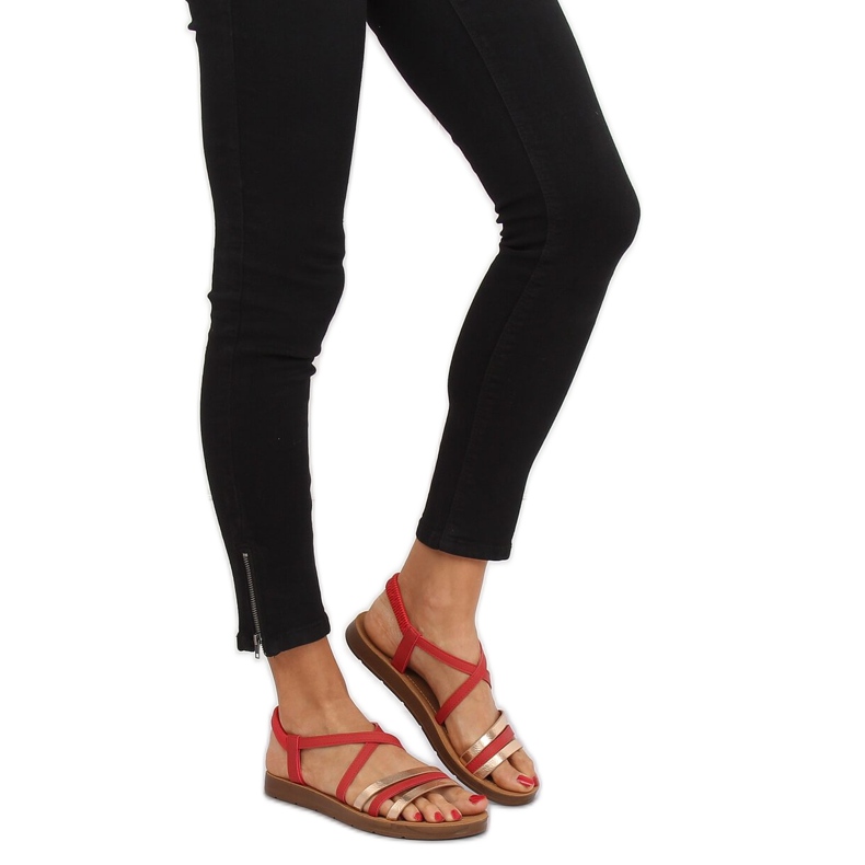 Sandali rossi da donna 2220 Red rosso 2