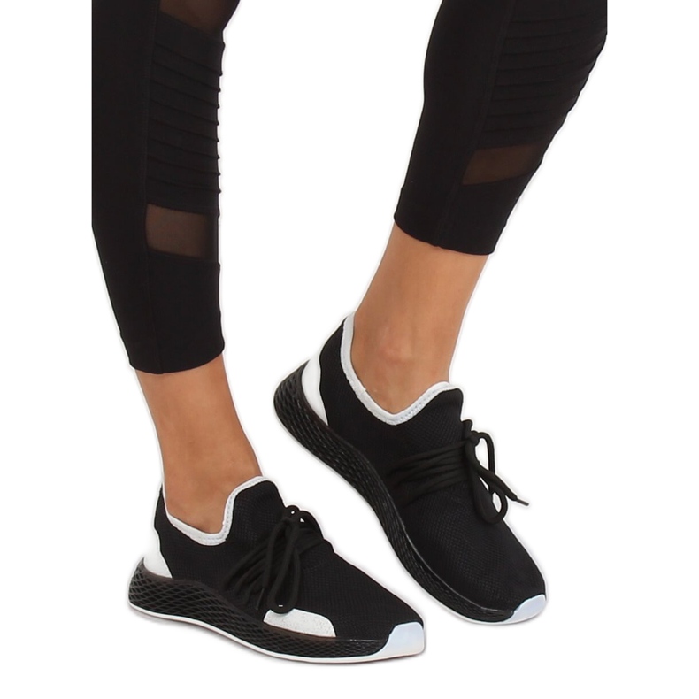 Scarpe sportive nere B-6851 Nere nero 2
