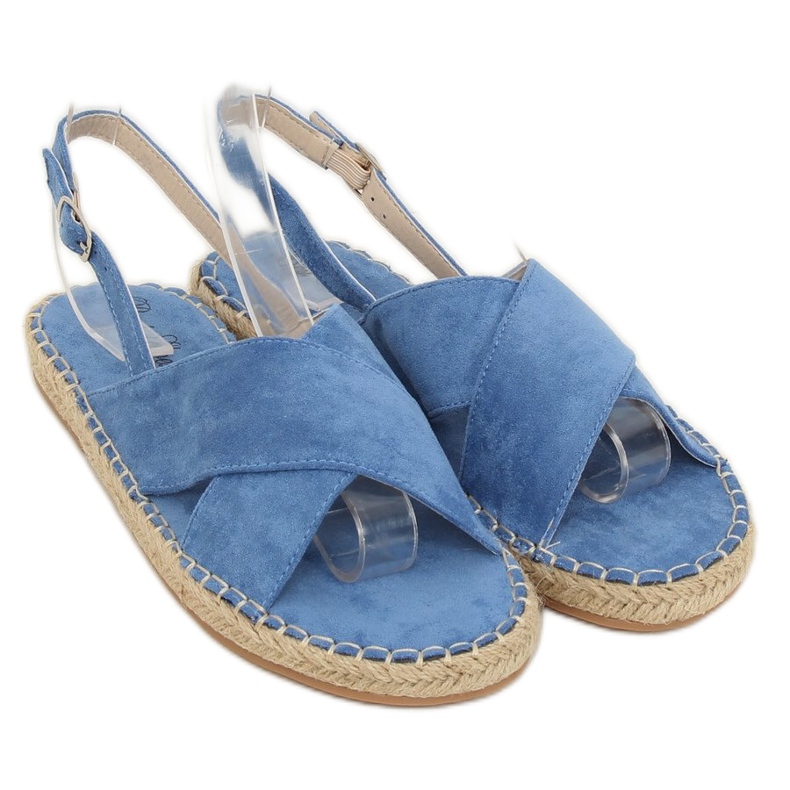 Sandali espadrillas blu YJ-2M12 Blu 1