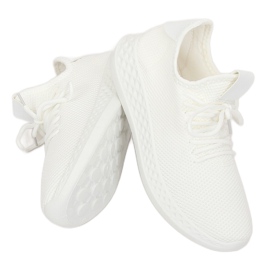 Scarpe sportive bianche XY-565 Bianco 1