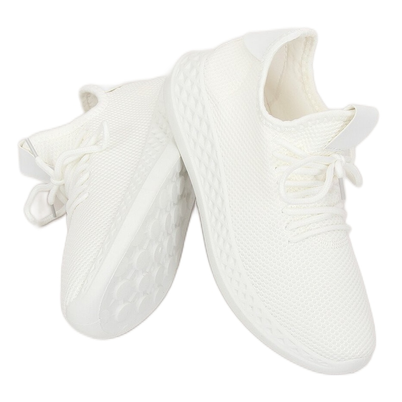 Scarpe sportive bianche XY-565 Bianco bianca 1