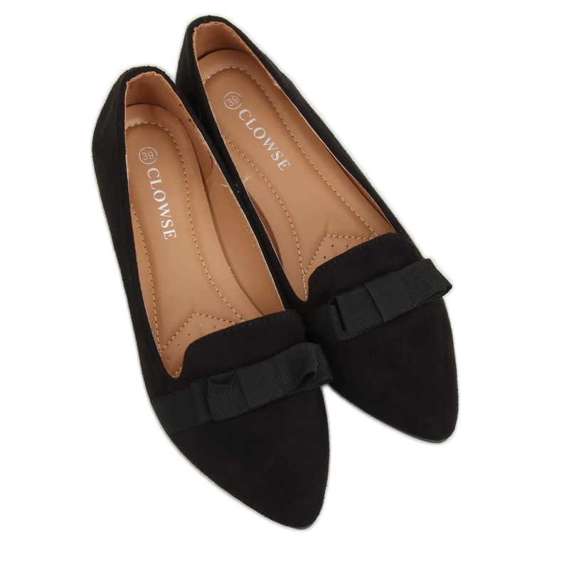 Ballerine nere da donna 8F59 Black nero 1