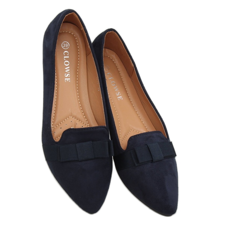 Ballerine donna blu navy 8F59 DK.BLUE 1