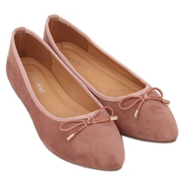 Ballerine con punta a mandorla rosa 8F58 Pink 1