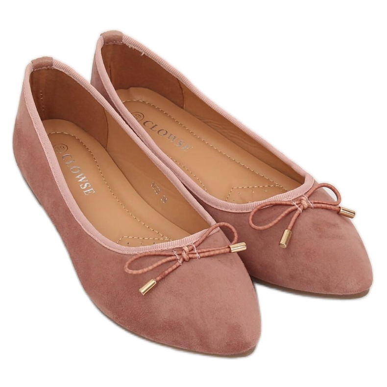 Ballerine con punta a mandorla rosa 8F58 Pink 1