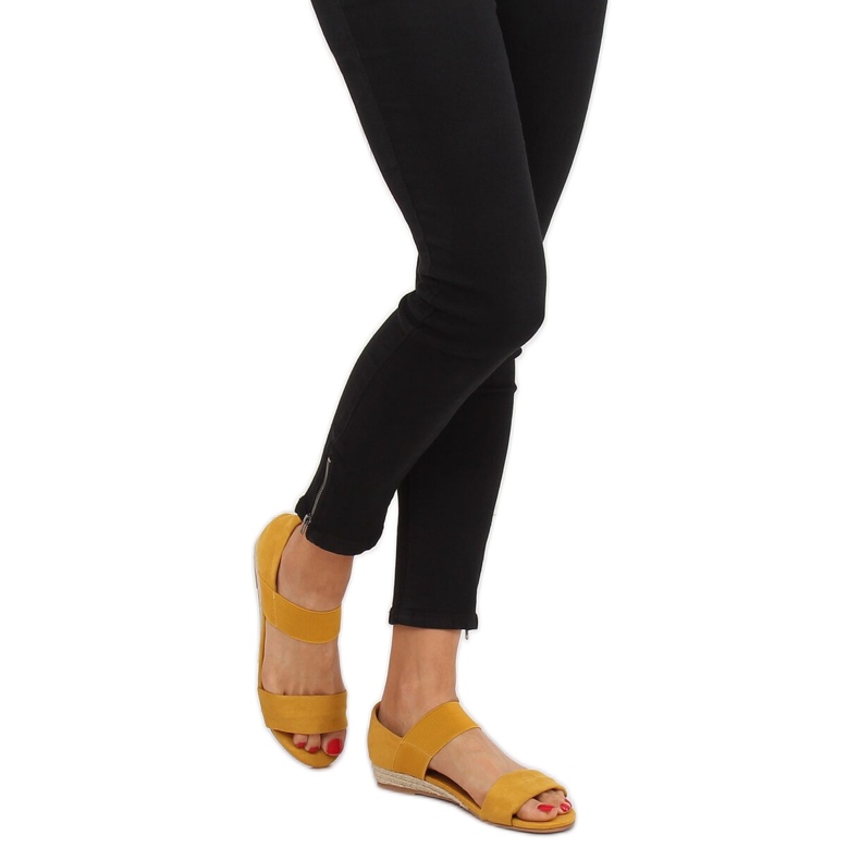 Sandali espadrillas gialli 9R71 Giallo 1