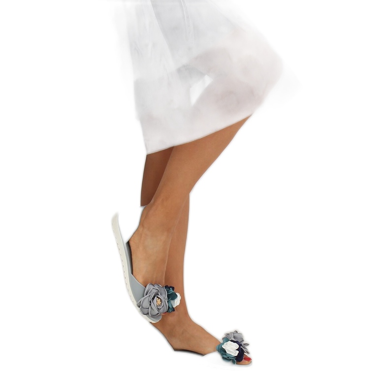 Ballerine Meliski grigie W-13 Grigio 1