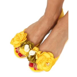 Ballerine Meliski gialle W-13 Giallo 1