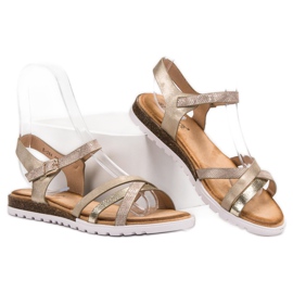 Bestelle Sandali casual giallo 2