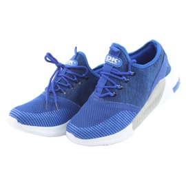 Scarpe sportive da uomo DK 18470 blu royal 3