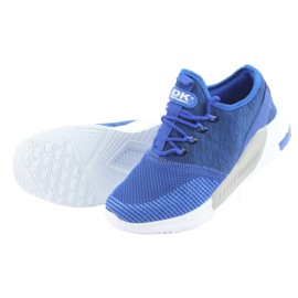 Scarpe sportive da uomo DK 18470 blu royal 4