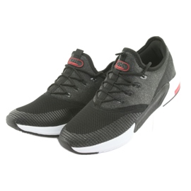 Scarpe sportive da uomo DK 18470 nere / grigie nero grigio 3