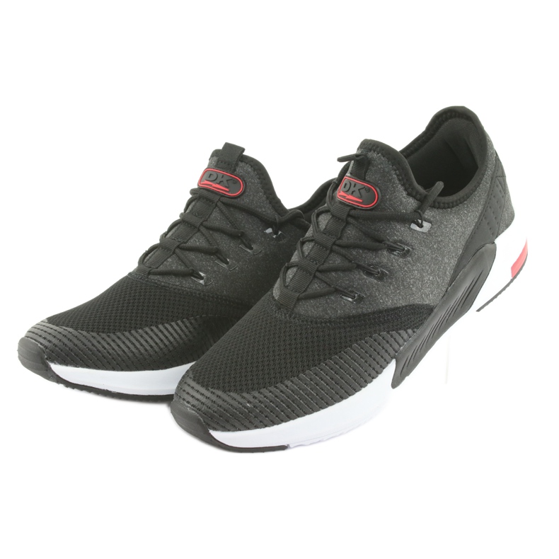 Scarpe sportive da uomo DK 18470 nere / grigie nero grigio 3