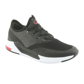 Scarpe sportive da uomo DK 18470 nere / grigie nero grigio 1