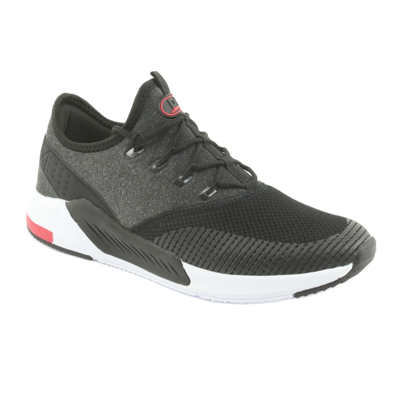 Scarpe sportive da uomo DK 18470 nere / grigie nero grigio 1