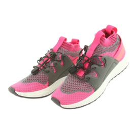Scarpe per bambini Befado 516X030 arancia rosa grigio 3