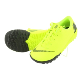 Nike Mercurial VaporX 12 Academy Tf Jr AH7353-701 scarpe da calcio giallo 5