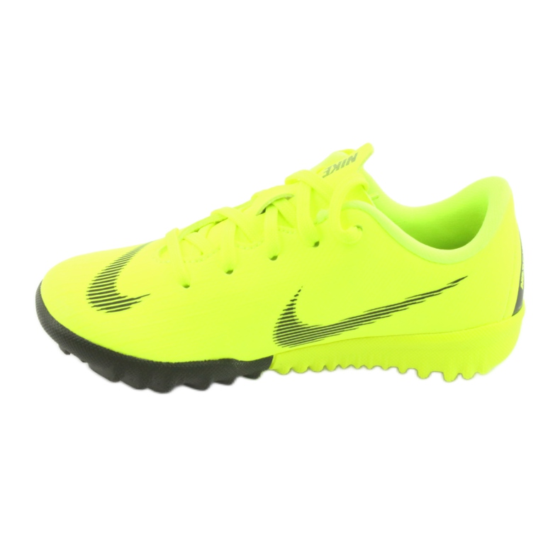 Nike Mercurial VaporX 12 Academy Tf Jr AH7353-701 scarpe da calcio giallo 2