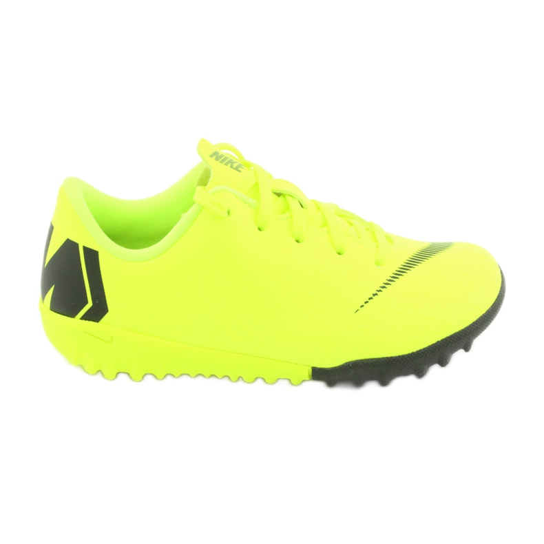Nike Mercurial VaporX 12 Academy Tf Jr AH7353-701 scarpe da calcio giallo giallo 1
