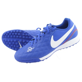 Nike Tiempo Legend 7 Academy 10R Tf M AQ2218-410 scarpe da calcio blu 5